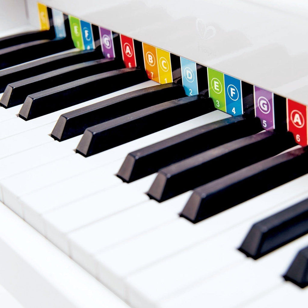 Hape Deluxe Grand Piano White