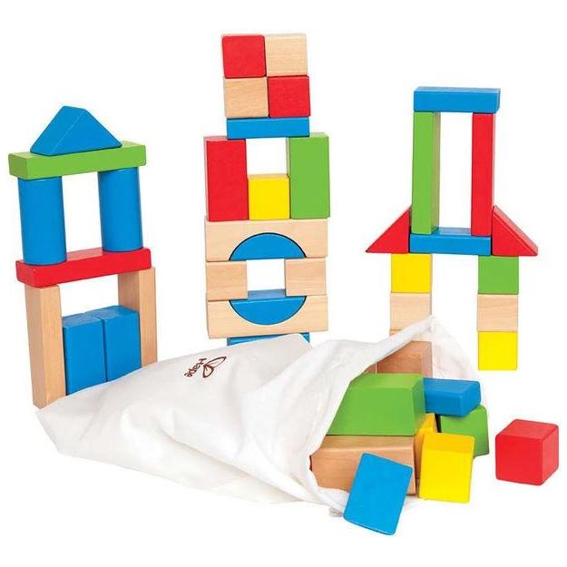 Hape Wooden Maple Blocks