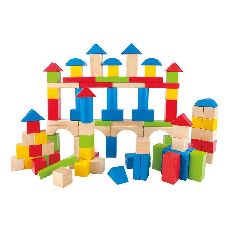 Hape Build Up & Away Blocks E0427 wooden building canada ontario