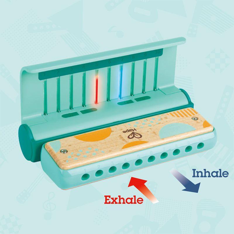 Hape Learn with Lights Harmonica teach yourself toy e0623 canada ontario