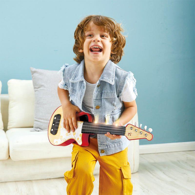 Hape Learn with Lights Electric Ukulele Red e0624 canada ontario