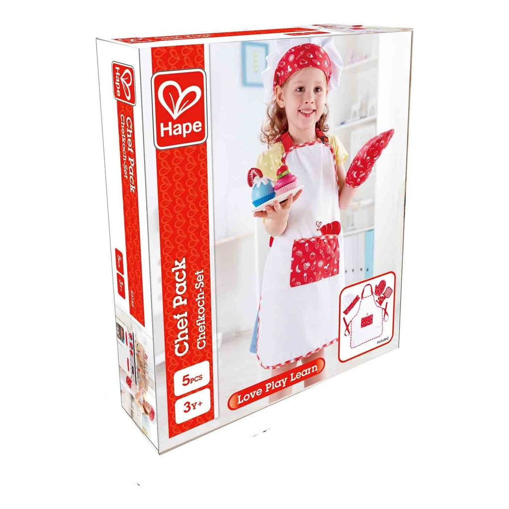 Hape Chef Pack e3162 apron chef hat canada ontario