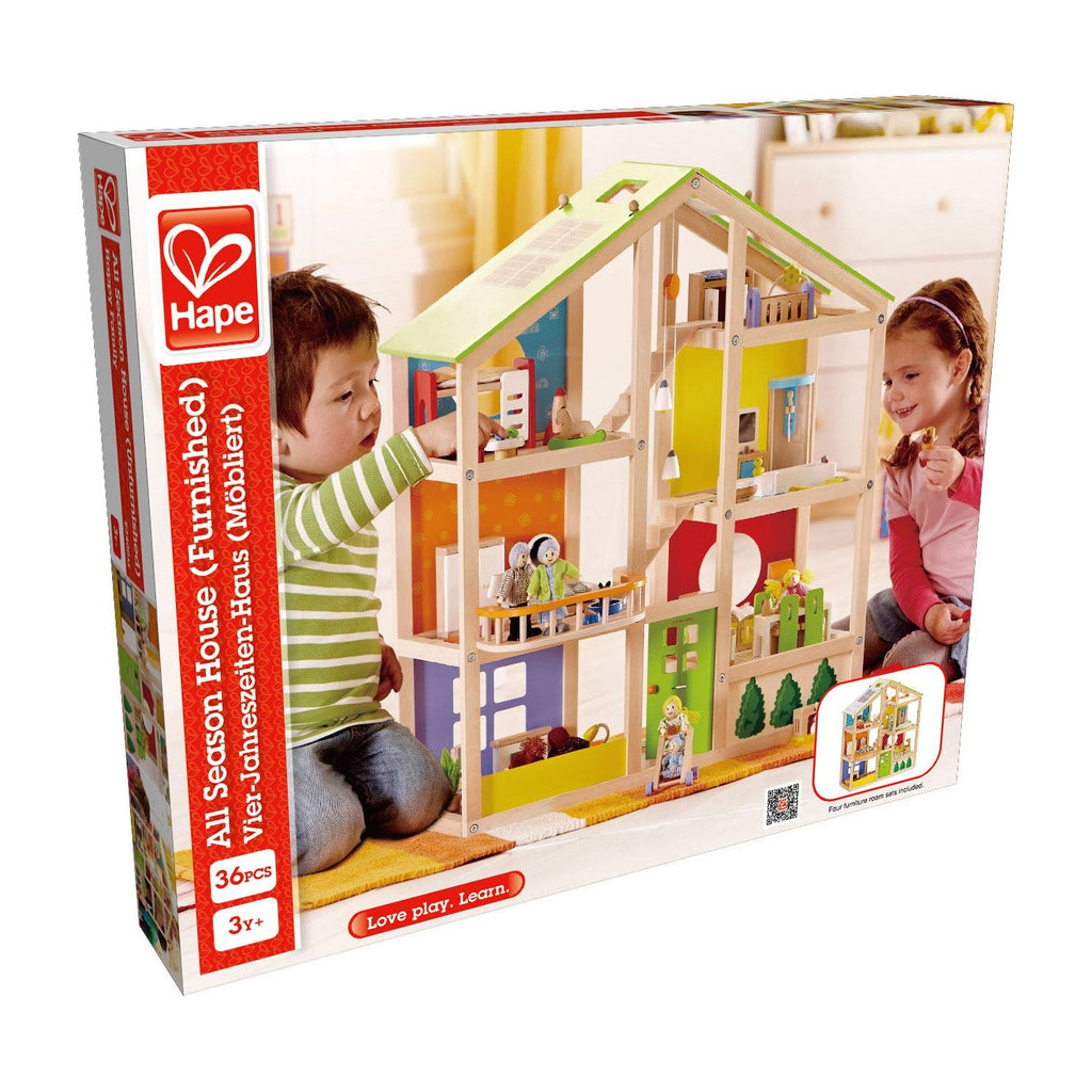 Hape All Season House (Furnished) 3401 e3401 canada ontario doll