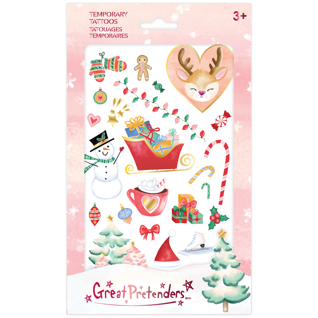 Great Pretenders Holiday Tattoos