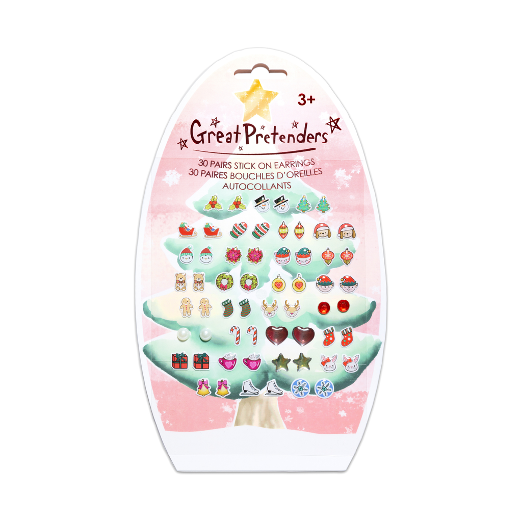 Great Pretenders Sticker Earrings Holiday