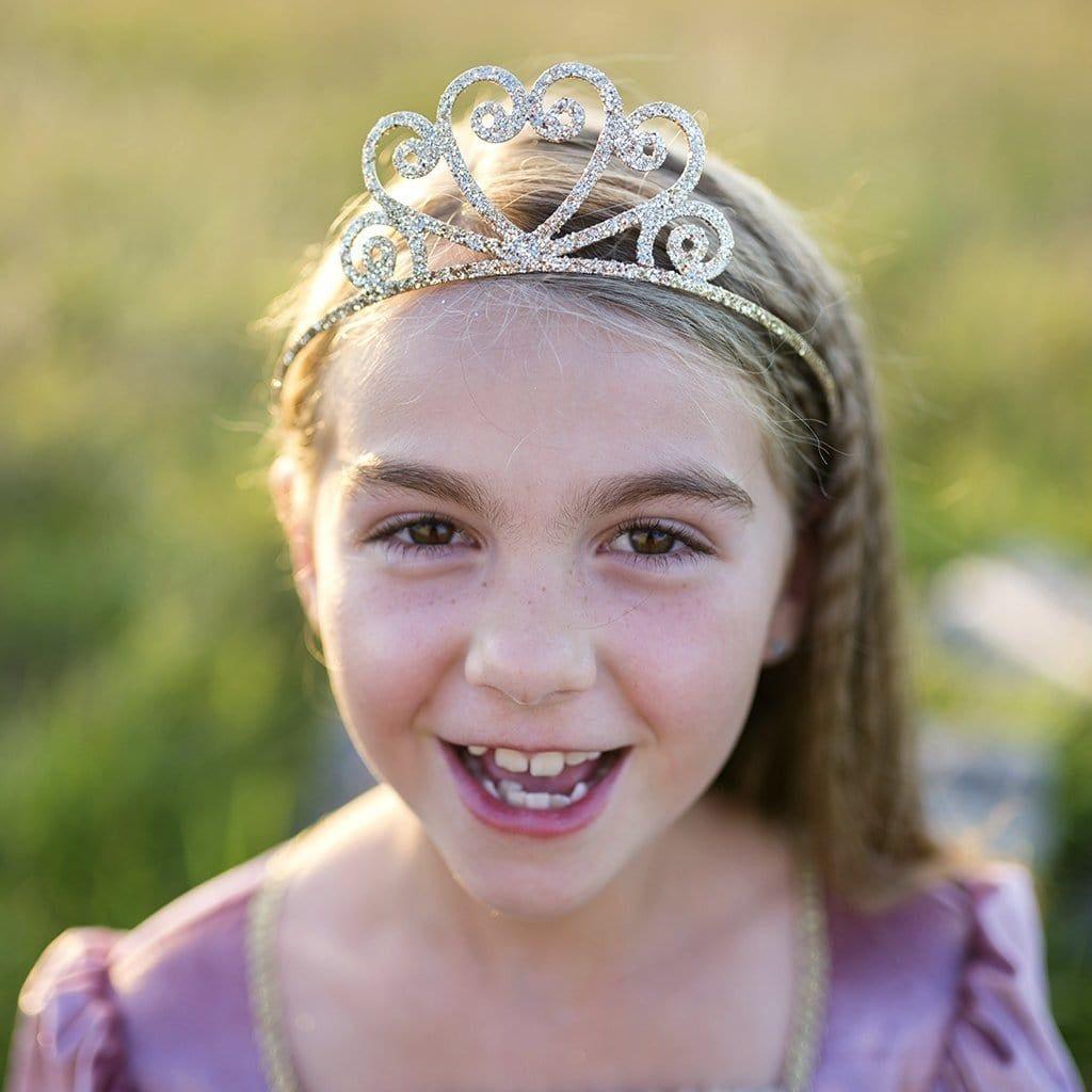 Great Pretenders Silver Glitter Tiara