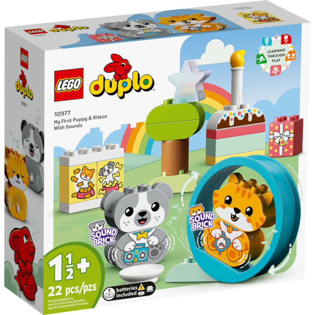 LEGO DUPLO My First Puppy and Kitten with Sounds 10977