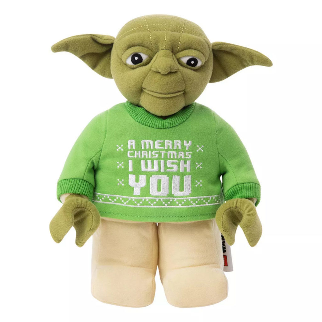 LEGO Star Wars Holiday Yoda Plush Toy