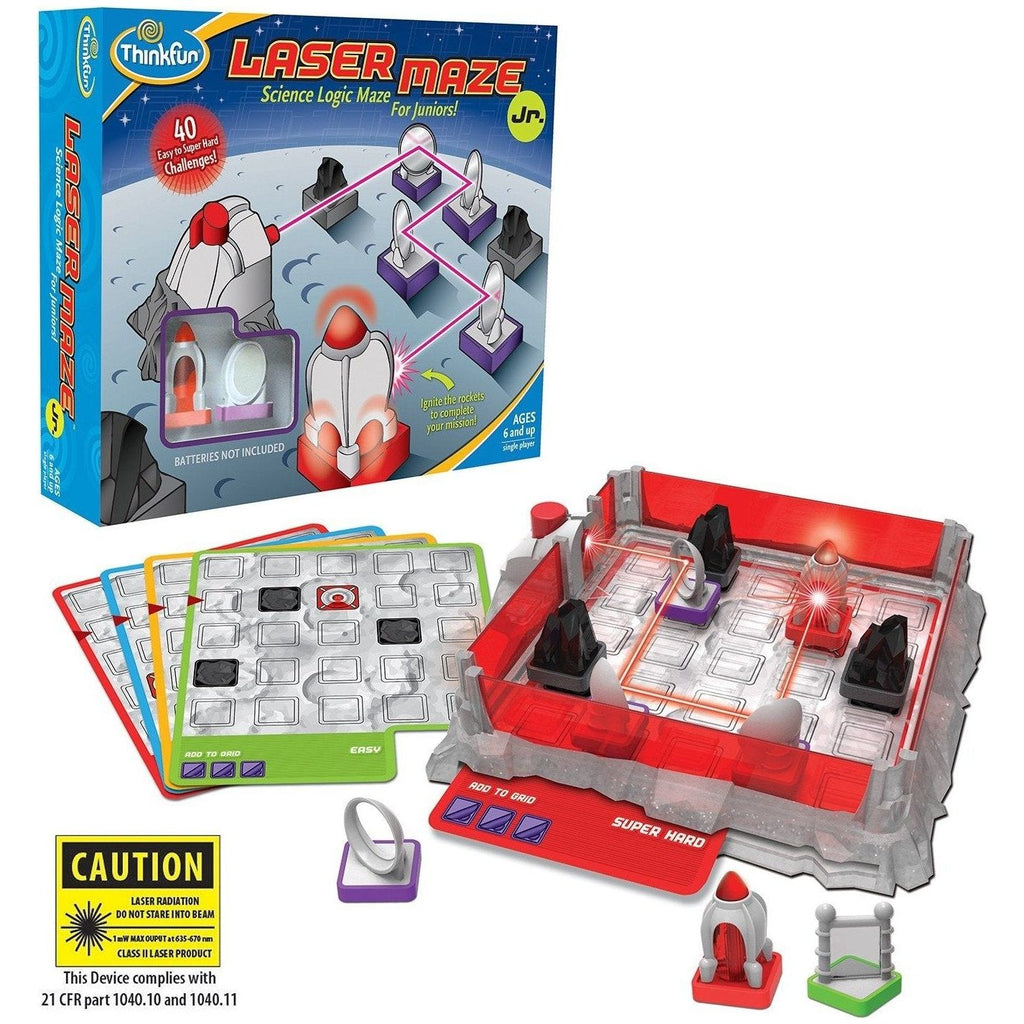 ThinkFun Laser Maze Junior canada ontario logic game puzzle