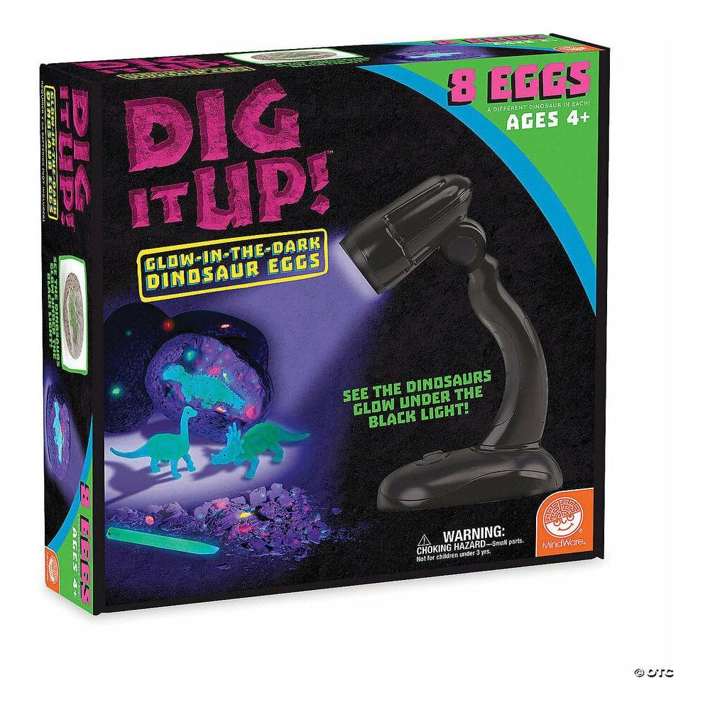 Dig It Up! Glow in Dark Dinosaur Eggs