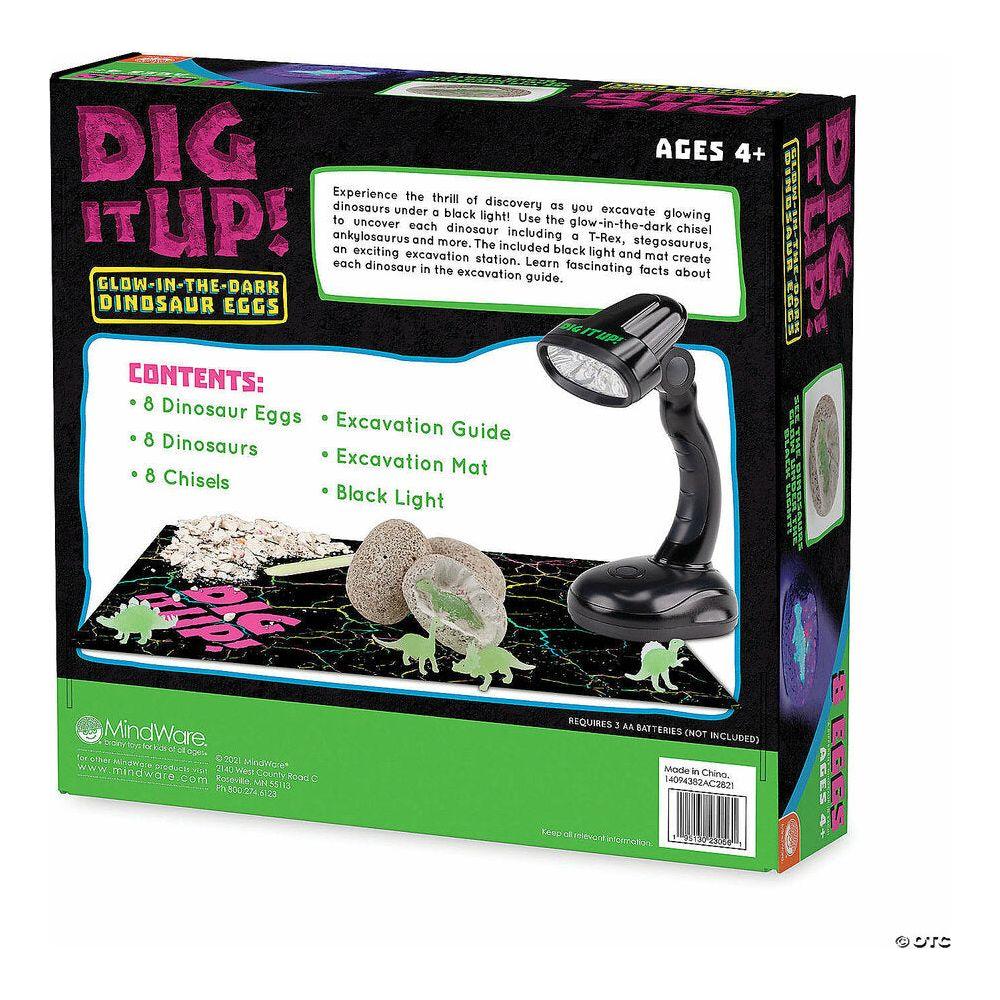 Dig It Up! Glow in Dark Dinosaur Eggs