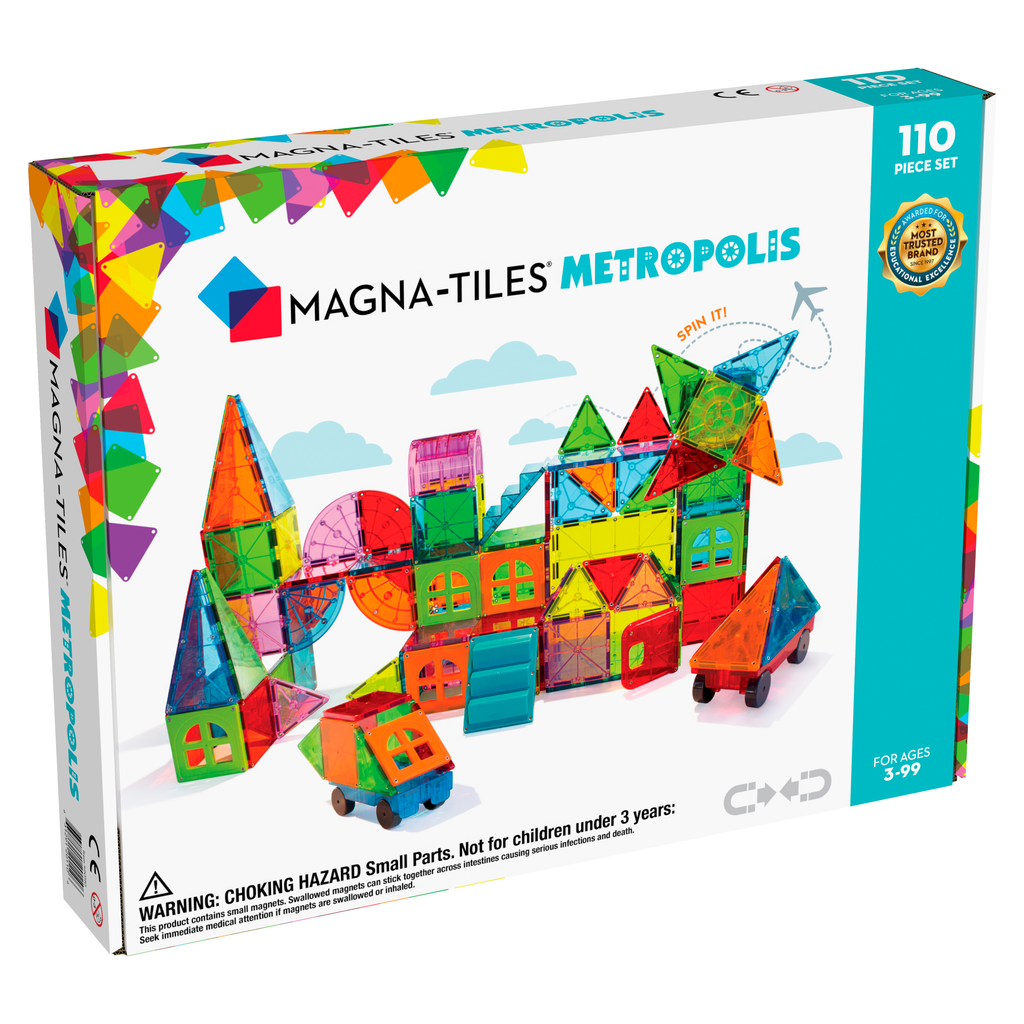Magna-Tiles Metropolis 110 Piece Set