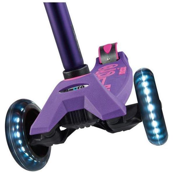 Maxi Micro Deluxe LED Scooter Purple