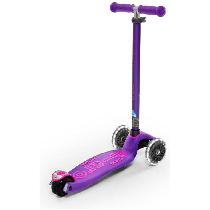 Maxi Micro Deluxe LED Scooter Purple