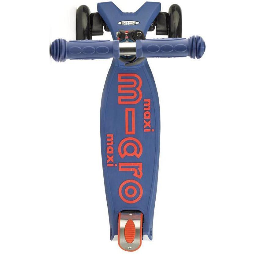 Maxi Micro Deluxe LED Kickboard Scooter Blue