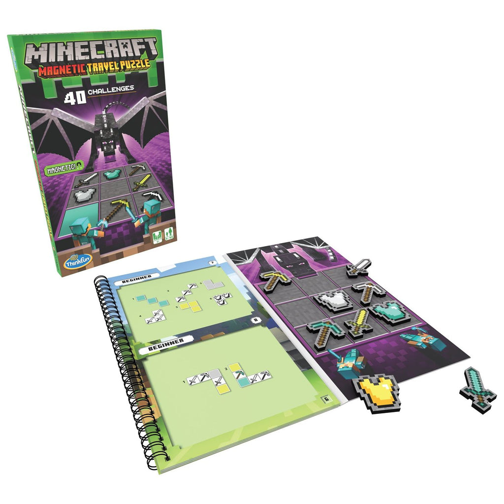 ThinkFun Minecraft Magnetic Travel Puzzle canada ontario