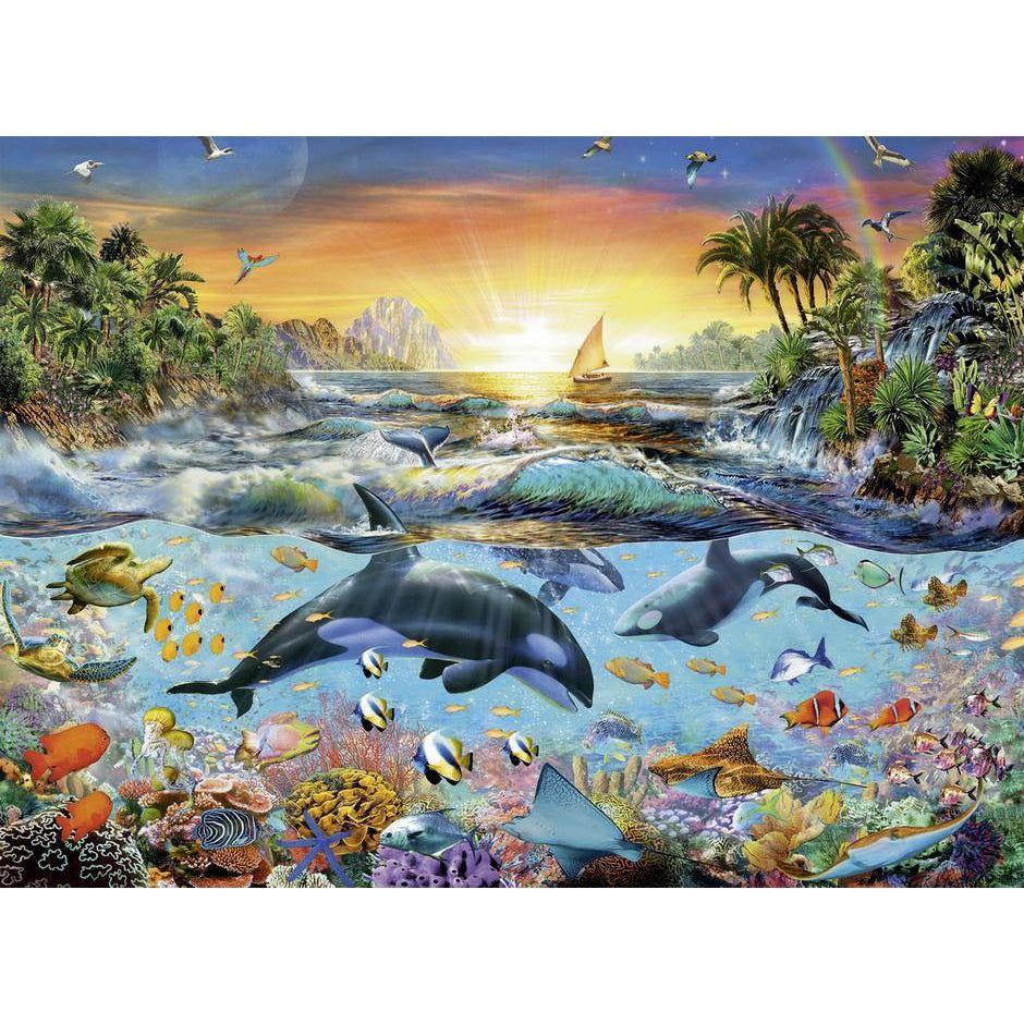 Ravensburger 200 Piece Puzzle Orca Paradise