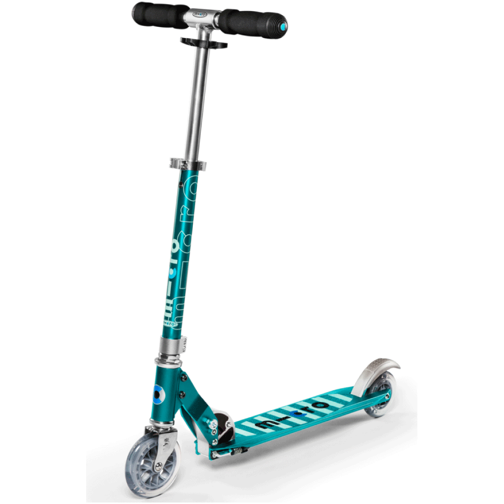 MICRO Sprite Scooter Petrol Stripe aqua 2 wheel scooter adult canada ontario