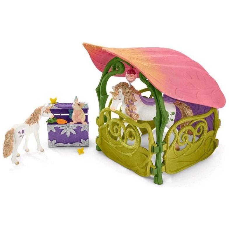 Schleich Glittering Flower House with Unicorns