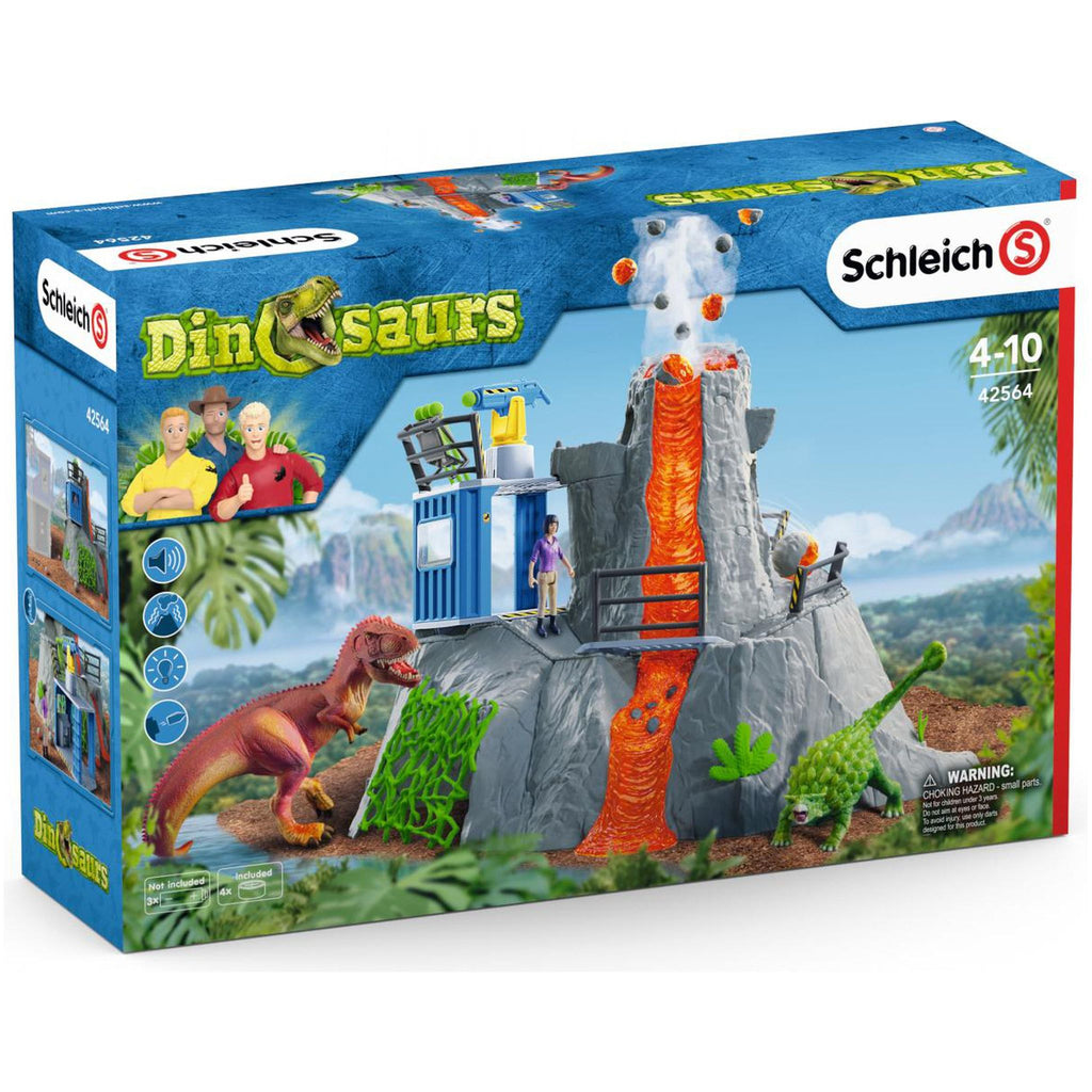 Schleich Dinosaurs Volcano Expedition Base Camp 42564 canada ontario