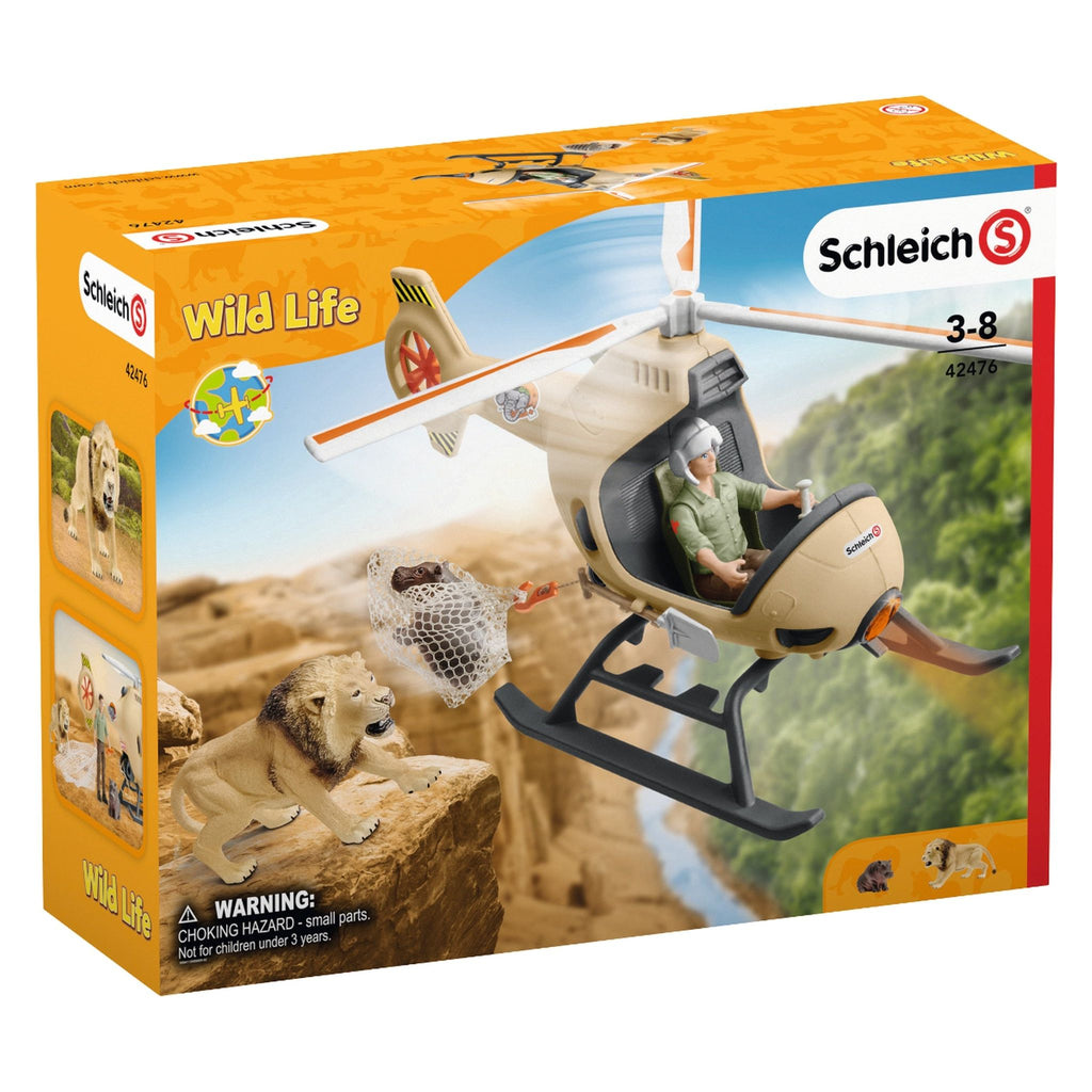 Schleich Wild Life Animal Rescue Helicopter 42476 canada ontario