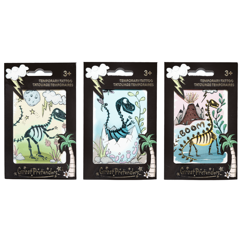 Great Pretenders Tattoo Dinosaur Single Assorted