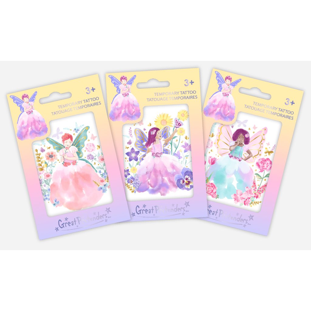 Great Pretenders Tattoo Butterfly Fairy Single Assorted