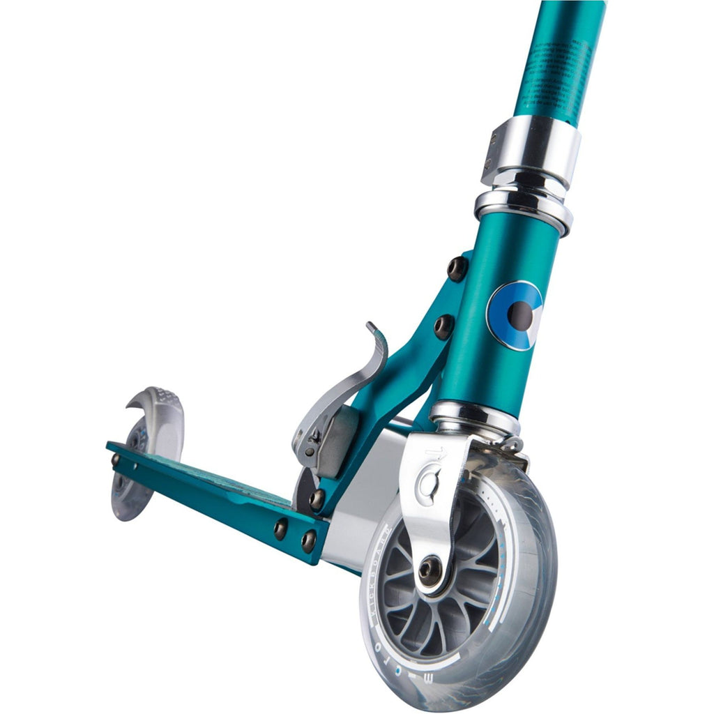 MICRO Sprite Scooter Petrol Stripe aqua 2 wheel scooter adult canada ontario