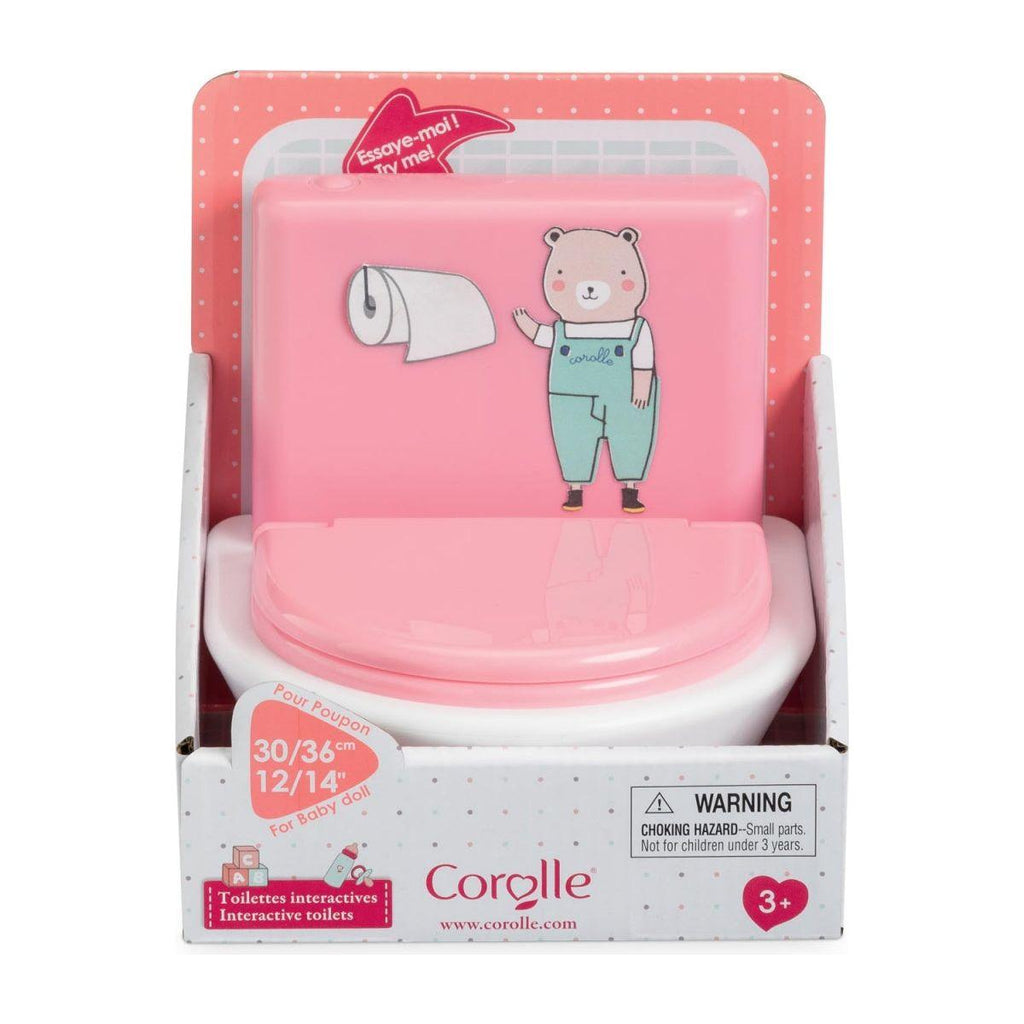 Corolle Interactive Toilet for 12" & 14" Dolls