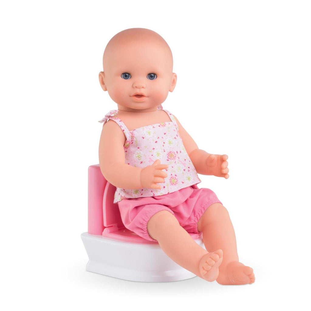 Corolle Interactive Toilet for 12" & 14" Dolls