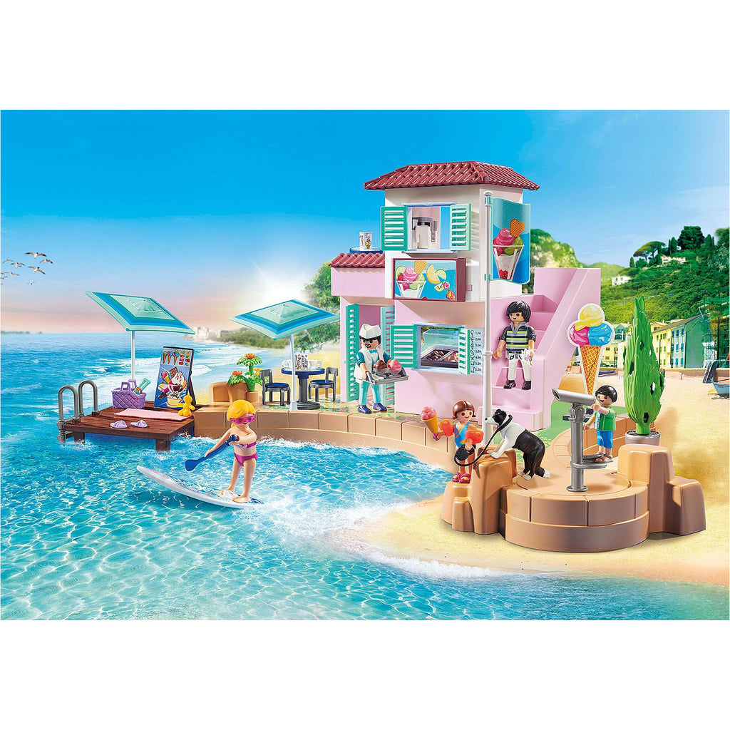 Playmobil Family Fun Waterfront Ice Cream Shop 70279 canada ontario