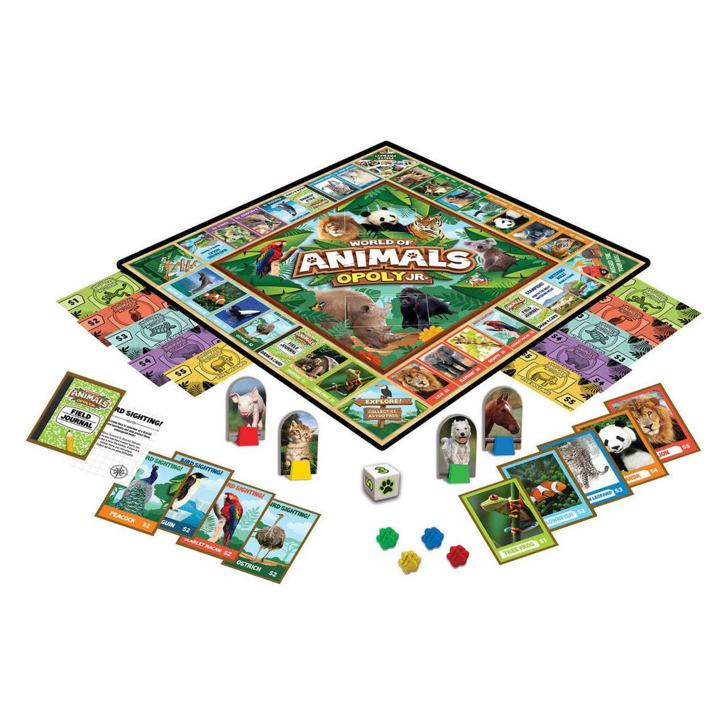 World of Animals Opoly Jr