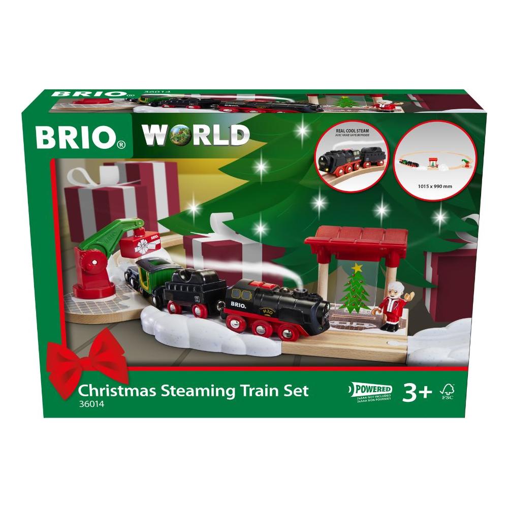 BRIO Christmas Steaming Train Set