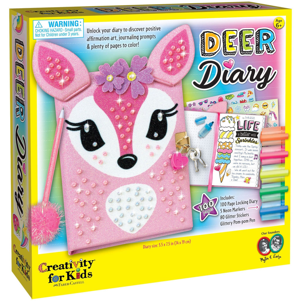 Creativity for Kids Deer Diary