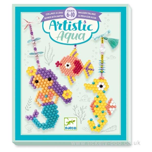 Djeco Artistic Aqua Sea Charm mermaid fish seahorse canada ontario craft art