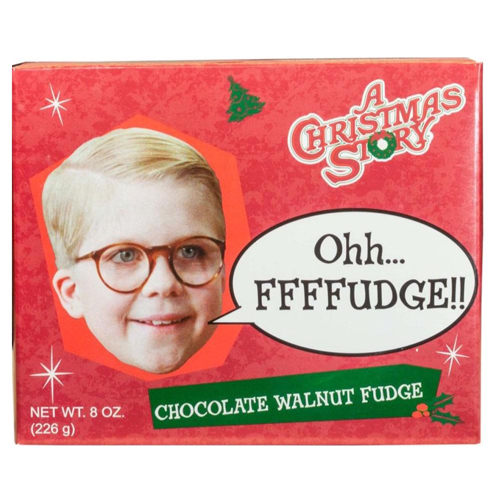 A Christmas Story "Ohh FFFFUDGE!!" Chocolate Walnut Fudge