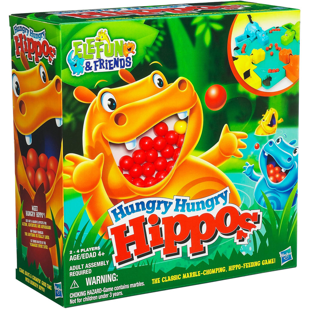 Hasbro Hungry Hungry Hippos Game