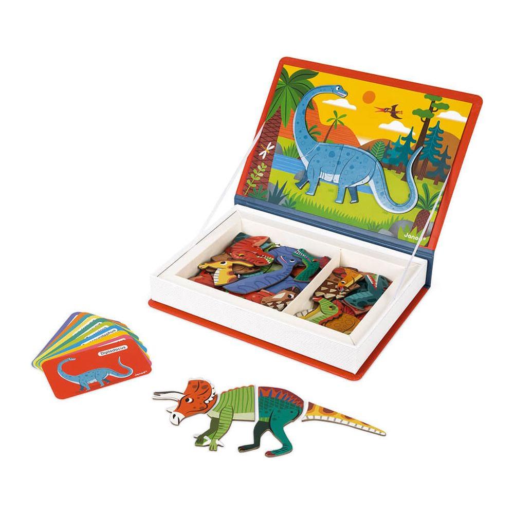 Janod Magnetibook Dinosaurs