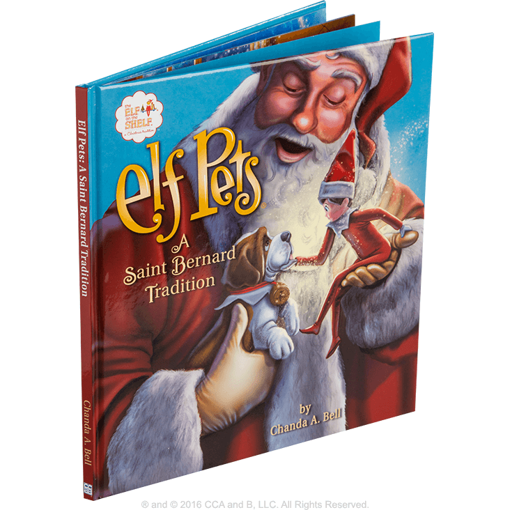 The Elf on the Shelf Elf Pet Saint Bernard