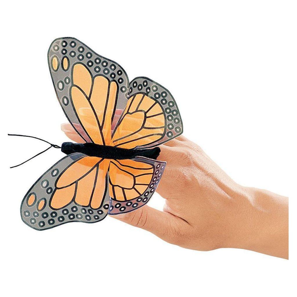 Folkmanis Finger Puppet Monarch Butterfly