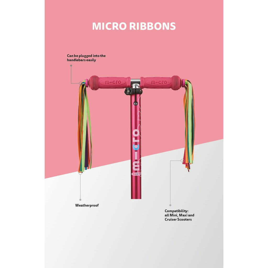 MICRO Scooter Ribbons Neon