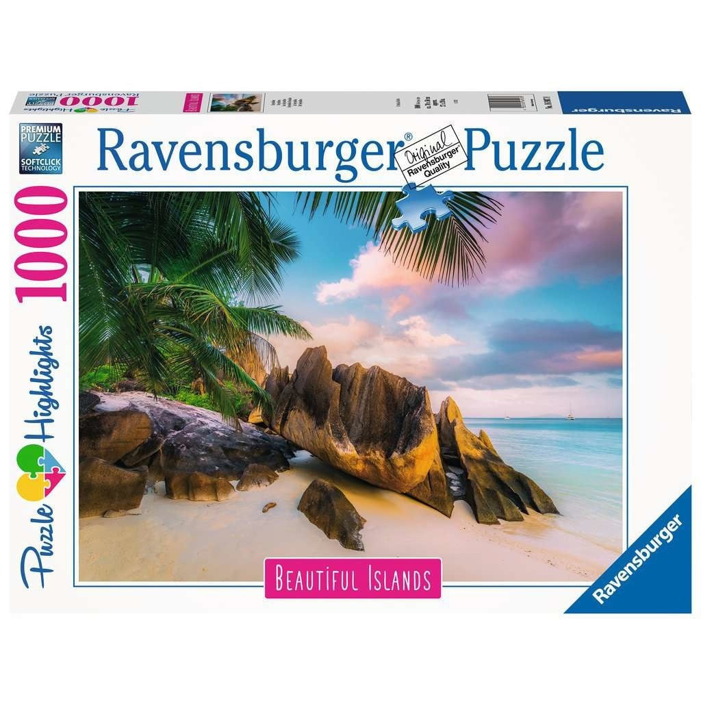 Ravensburger 1000 Piece Puzzle Beautiful Islands: Seychelles