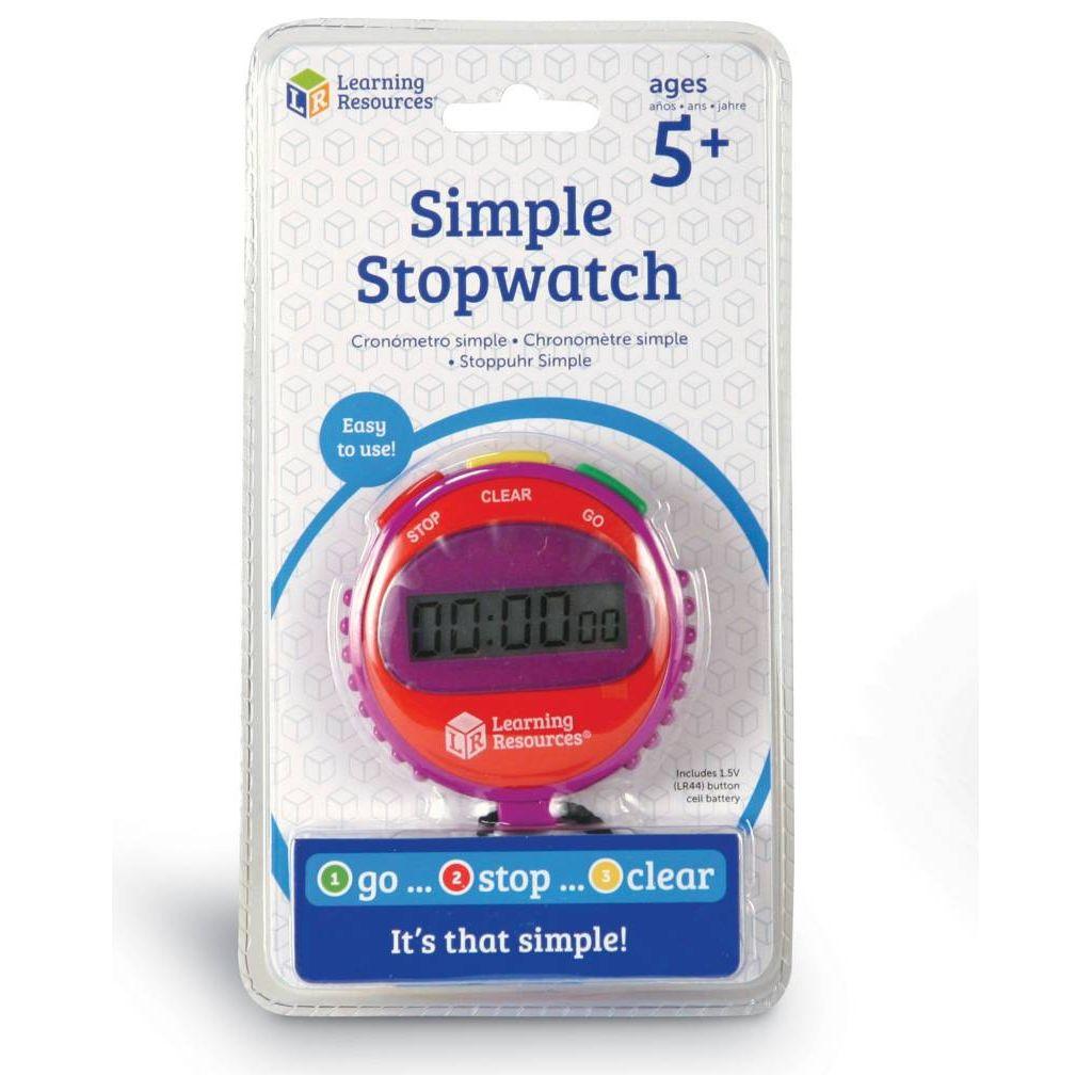 Learning Resources Simple Stopwatch – The Rocking Horse Toys