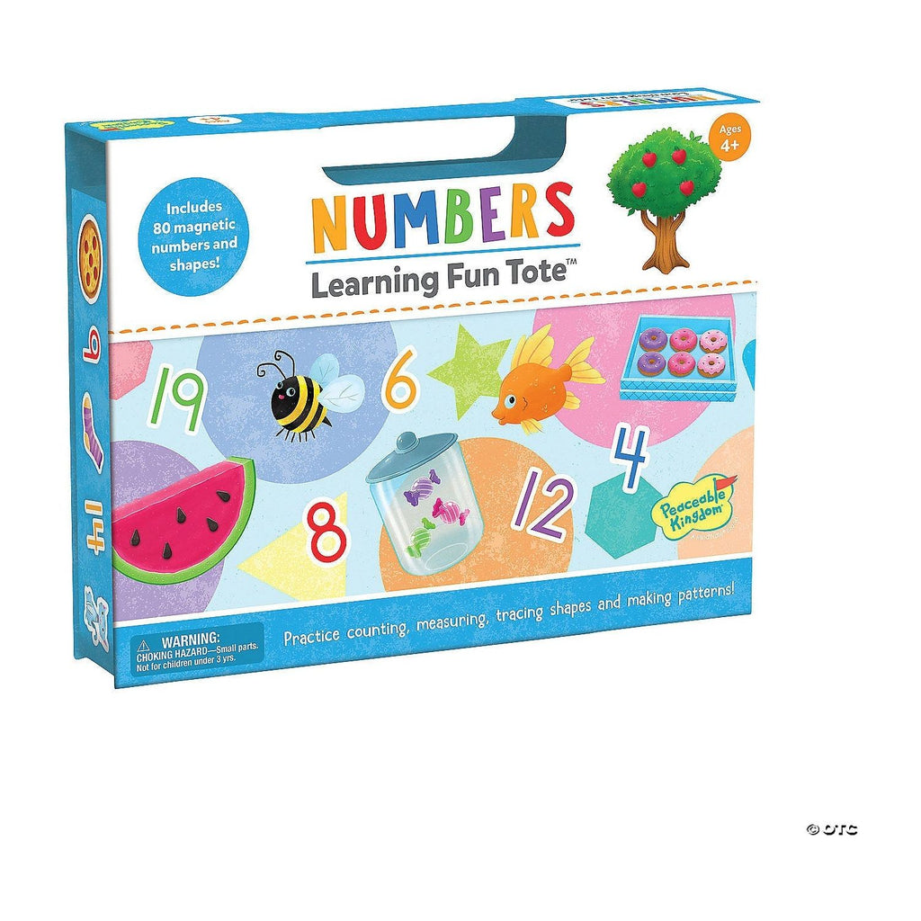 Peaceable Kingdom Learning Fun Tote: Numbers