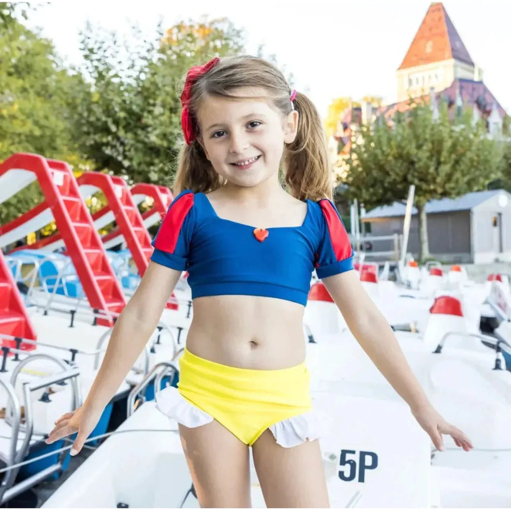 Great Pretenders Swim Suit Snow White Size 5/6