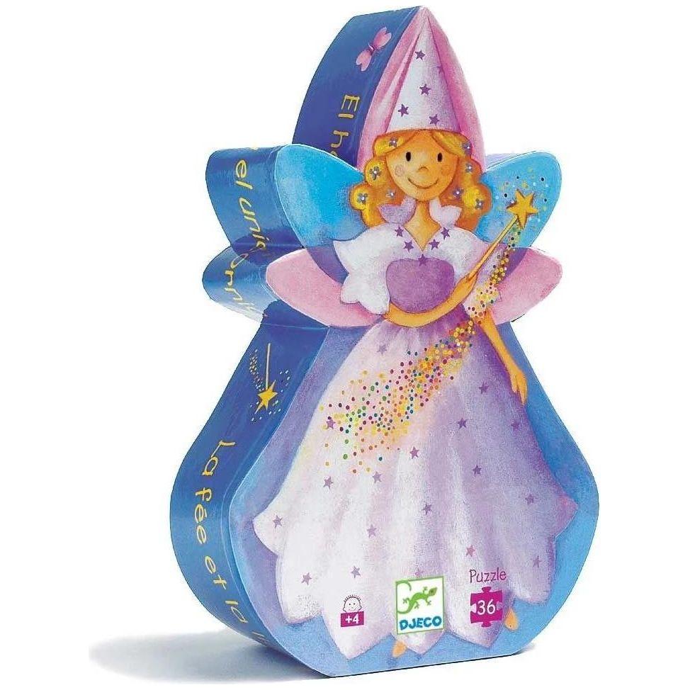 Djeco Silhouette Puzzle Fairy 36 Pieces canada ontario