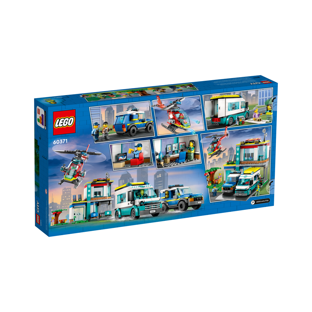 LEGO City Emergency Vehicles HQ 60371