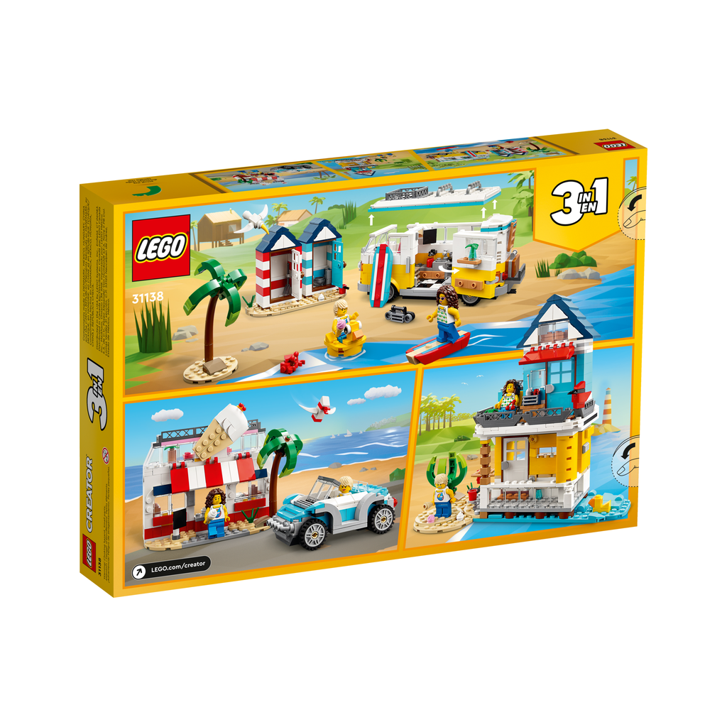 LEGO Creator Beach Camper Van 31138
