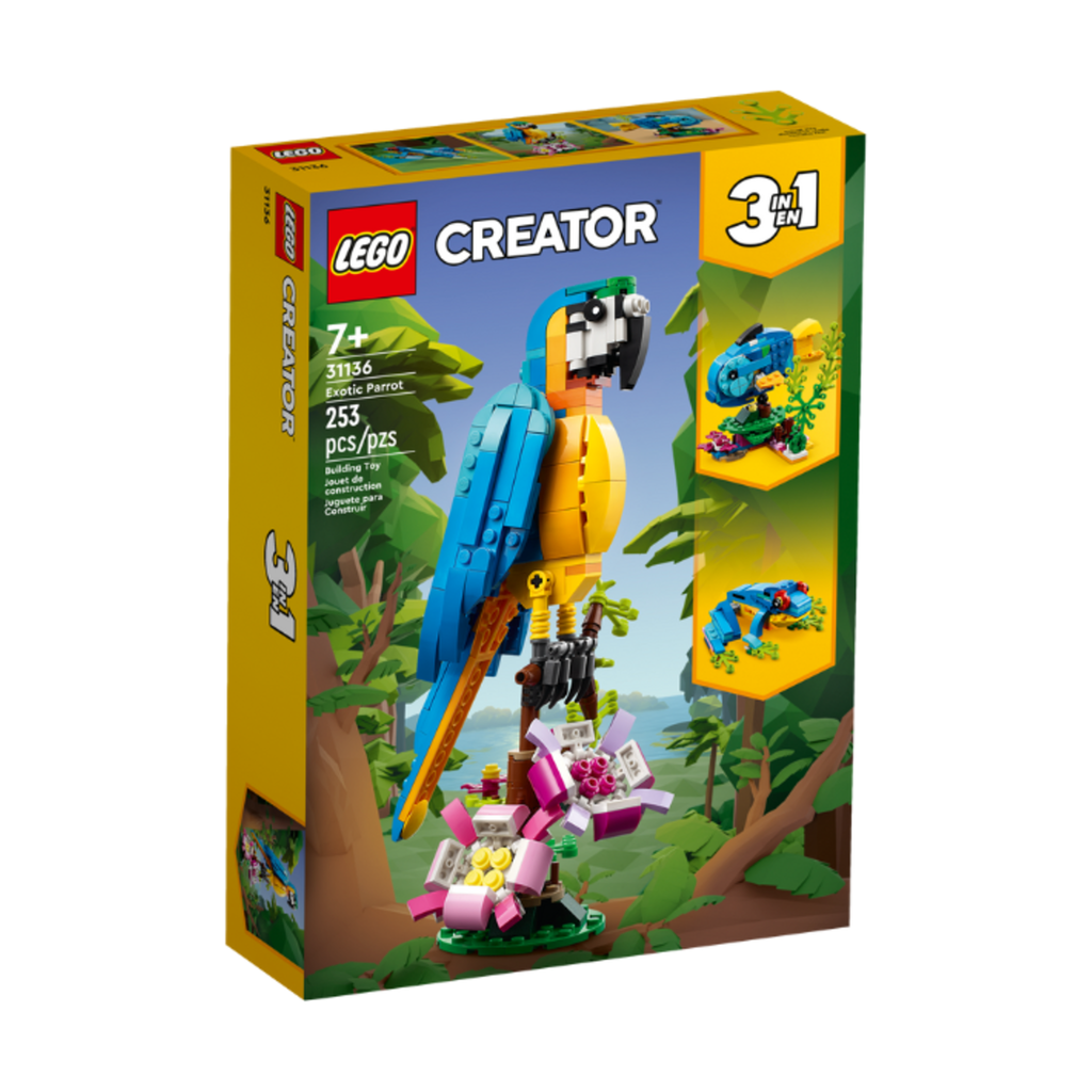 LEGO Creator Exotic Parrot 31136