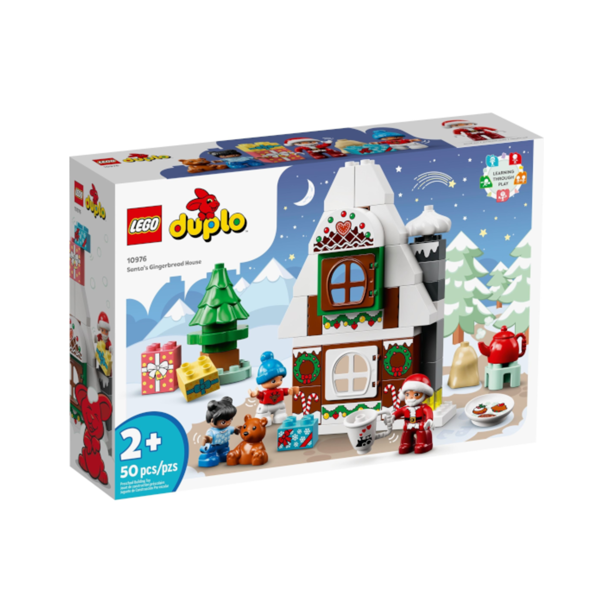 LEGO DUPLO Santa s Gingerbread House The Rocking Horse Toys
